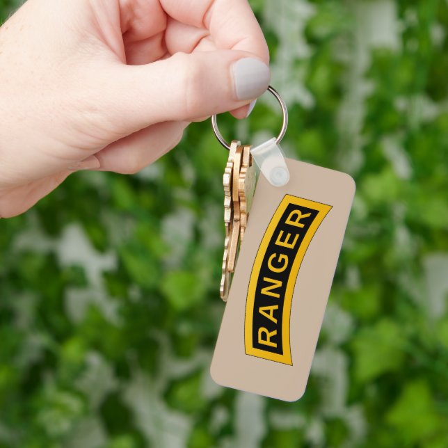 Army Ranger School Tab  Keychain (Hand)