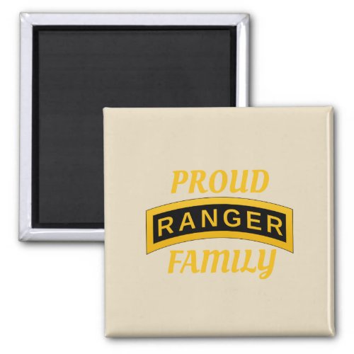 Army Ranger School Tab _ Proud Family _ Magnet