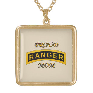 Army Ranger School Tab - Proud Mom - Necklace