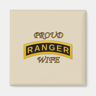 Army Ranger School Tab - Proud Wife - Magnet