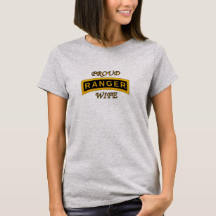 Army Ranger School Tab - Proud Wife T-Shirt