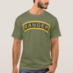 Army Ranger School Tab T-shirt at Zazzle