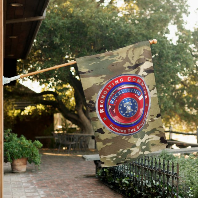 Army Recruiting Command  House Flag (In SItu)