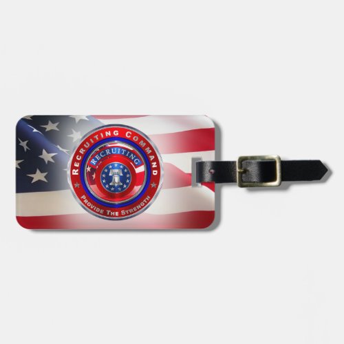 Army Recruiting Command  Luggage Tag