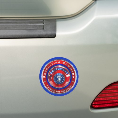 Army Recruiting Command Provide The Strength   Car Magnet