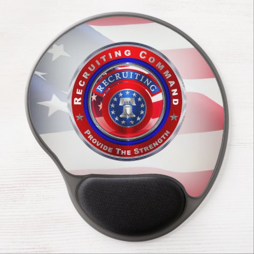 Army Recruiting Command Provide The Strength   Gel Mouse Pad