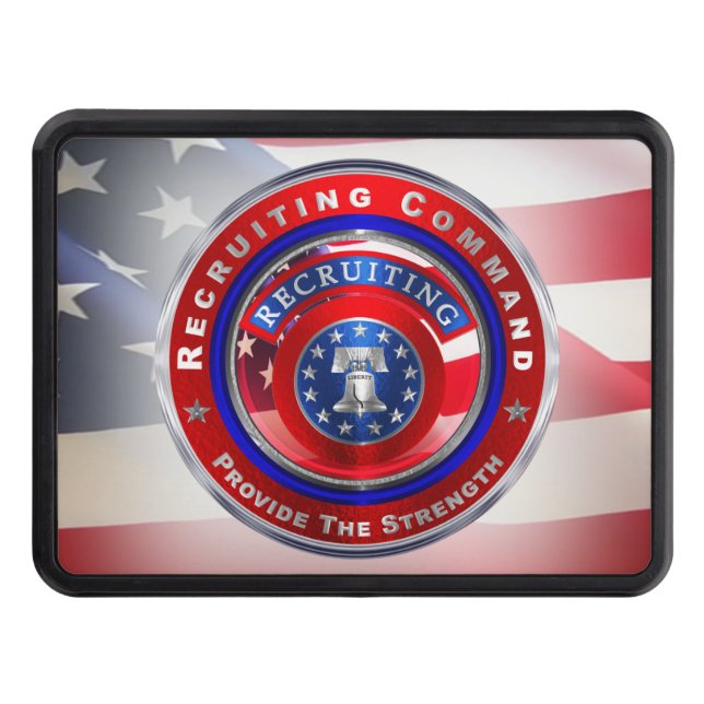 Army Recruiting Command “Provide The Strength”   Hitch Cover (Front)