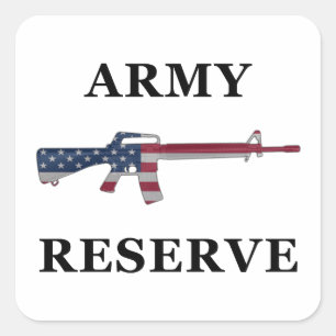 Army Reserve M16 Sticker