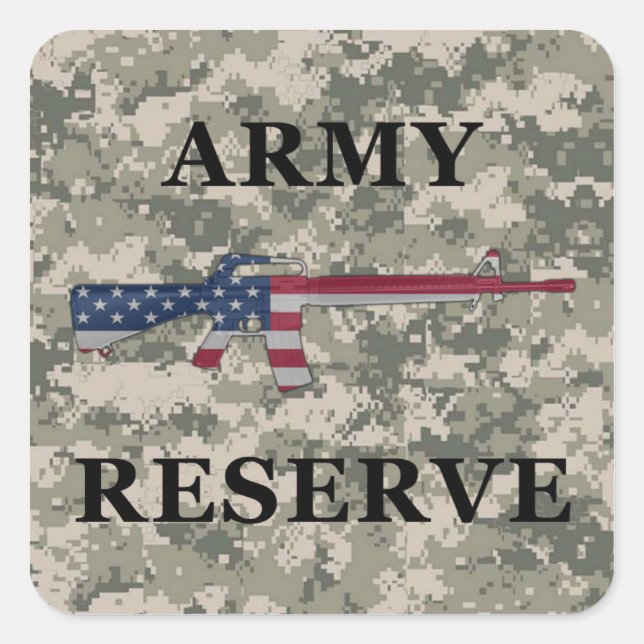 Army Reserve M16 Sticker ACU (Front)