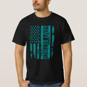 Army Retired - Military US Army Retirement T-Shirt