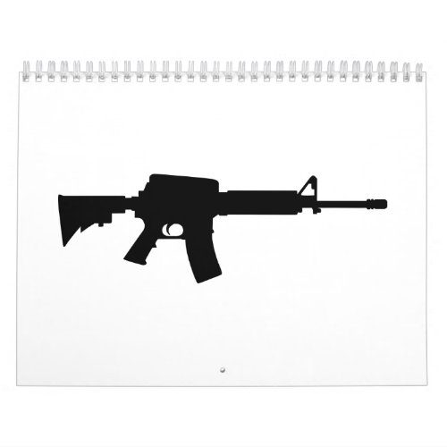 Army rifle calendar
