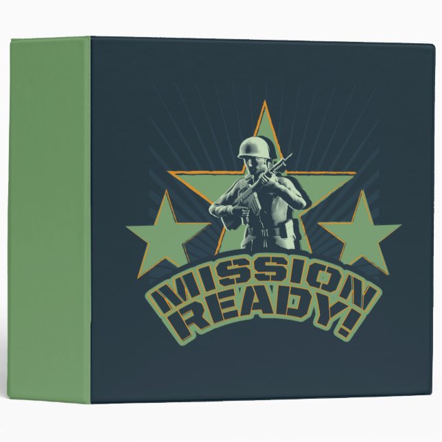 Army Sarge: Mission Ready! Binder (Front/Spine)