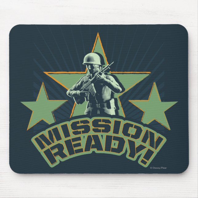 Army Sarge: Mission Ready! Mouse Pad (Front)