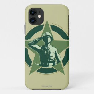 Army Sarge Salutes iPhone 11 Case