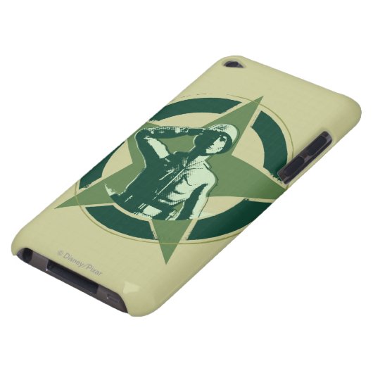Army Sarge Salutes iPod Touch Cover (Bottom)