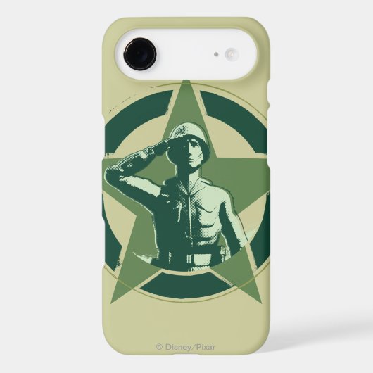 Army Sarge Salutes iPod Touch Cover (Back)