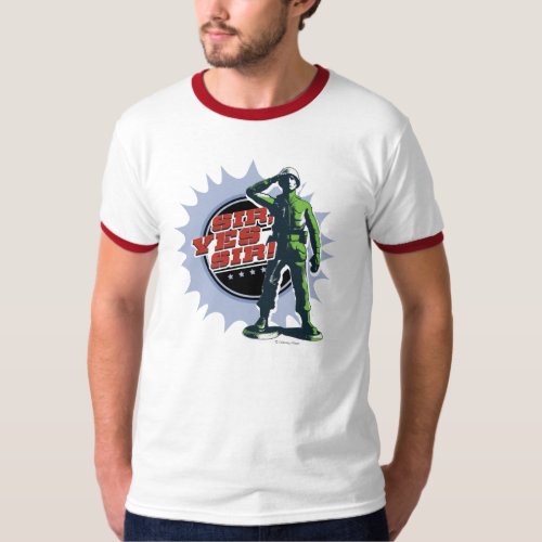 Army Sarge Sir Yes Sir T_Shirt