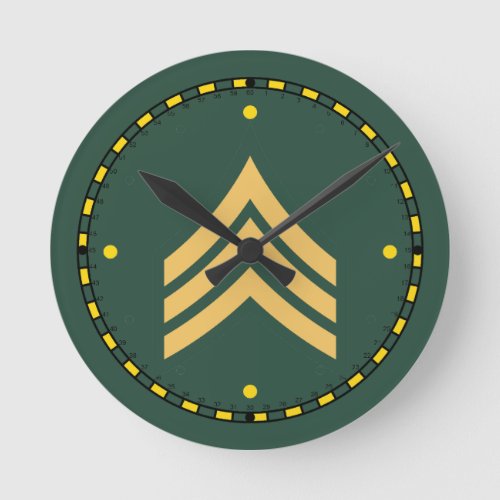 Army Sergeant Clock