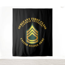 Army - Sergeant First Class - SFC - Combat Veteran