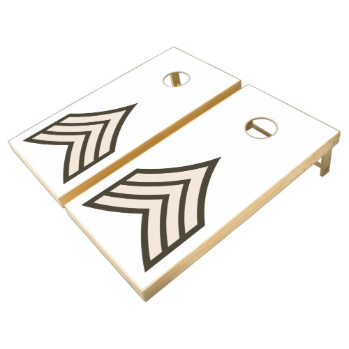 Army Sergeant rank Cornhole Set