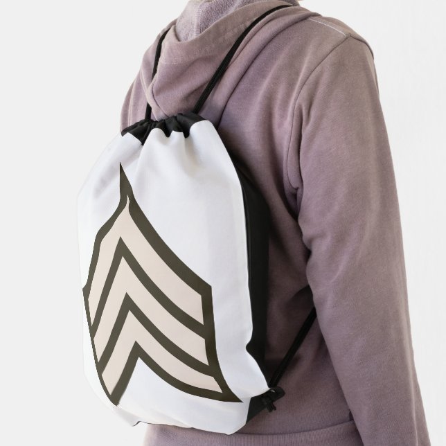 Army Sergeant rank Drawstring Bag (Insitu)