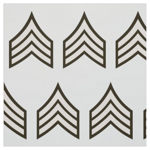 Army Sergeant rank Fabric