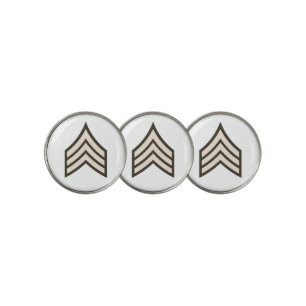 Army Sergeant rank Golf Ball Marker