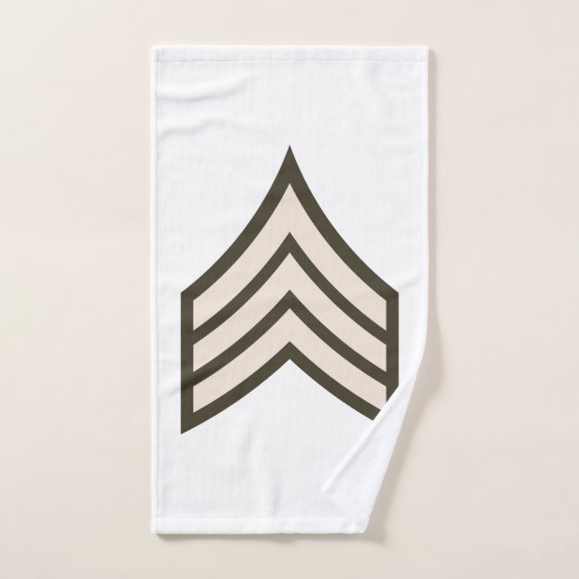 Army Sergeant rank Hand Towel (Hand Towel)