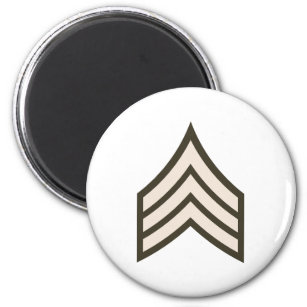 Army Sergeant rank Magnet