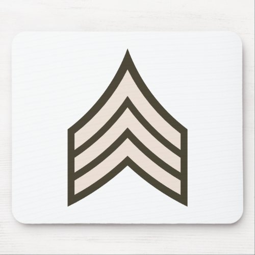Army Sergeant rank Mouse Pad