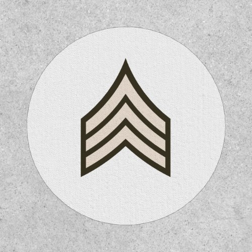 Army Sergeant rank Patch