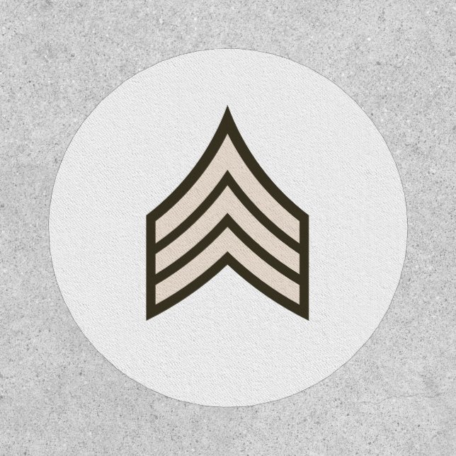 Army Sergeant rank Patch (Front)