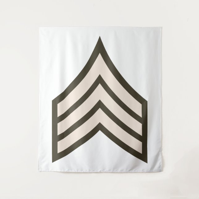 Army Sergeant rank Tapestry (Front)