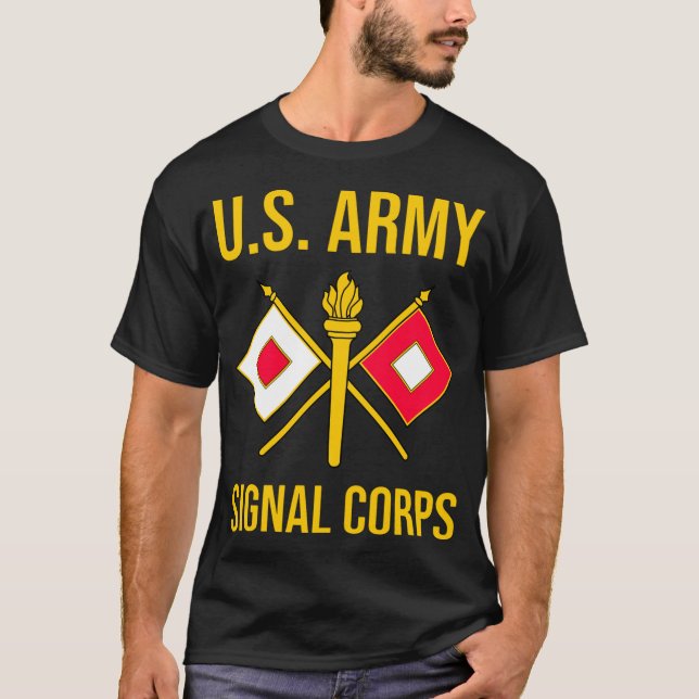 ARMY SIGNAL CORPS BRANCH USASC US Sweatshirt T-Shirt (Front)