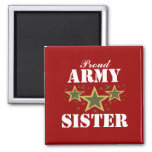 Army Sister Magnet at Zazzle