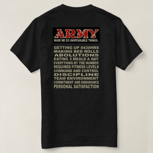 ARMY SNCO  STRICT NON COMPLIANCE OFFICER T_Shirt