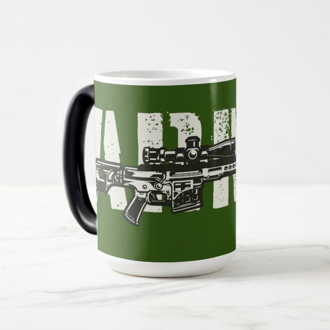 Army sniper, color morph mug  (Front Left)