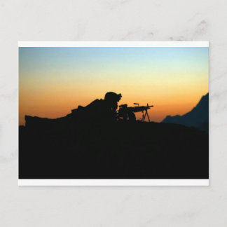 ARMY SNIPER POSTCARD