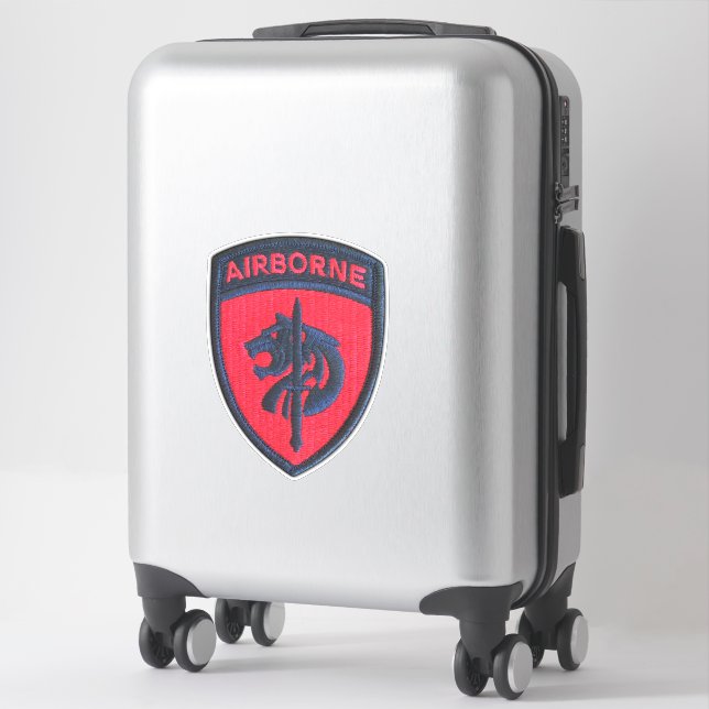 Army SOCAFRICA Special Ops Veterans Contour Sticke Sticker (Suitcase)