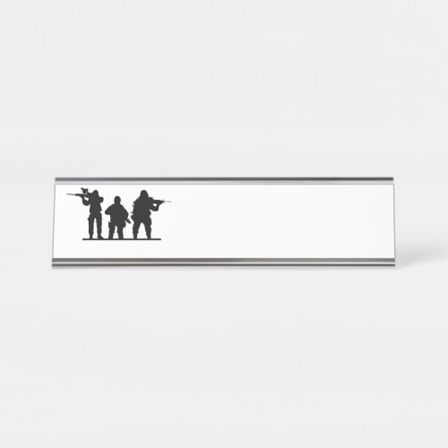 Army Soldiers Desk Name Plate