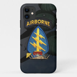 Army special forces green berets nam iPhone 11 case