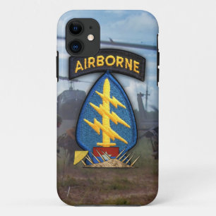 Army special forces green berets nam iPhone 11 case
