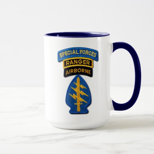 Army Special Forces Green Berets Rangers Vets Mug