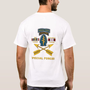 Army Special Forces Iraq & Afghanistan Veteran T-Shirt