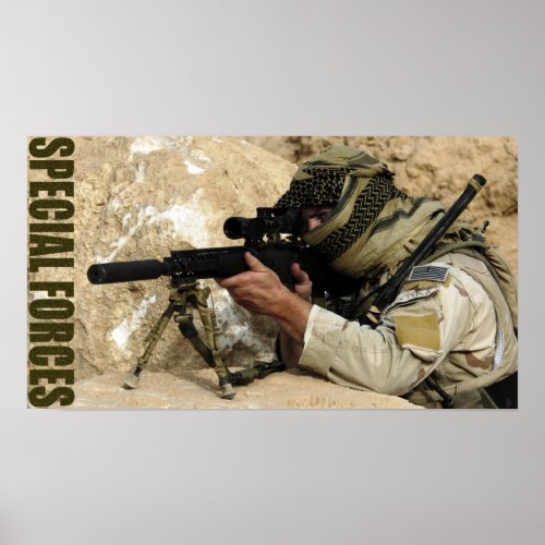 Army Special Forces Poster