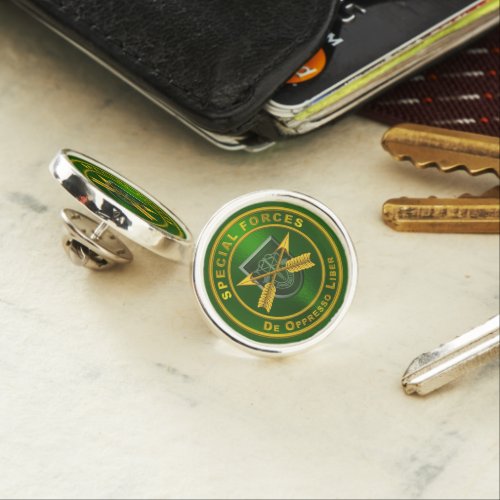 Army Special Forces Veteran  Lapel Pin