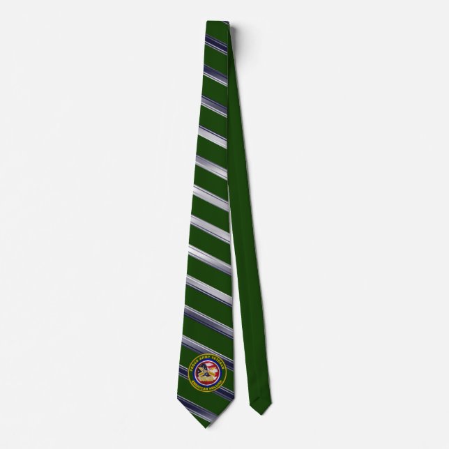Army Special Forces Veteran Neck Tie (Front)