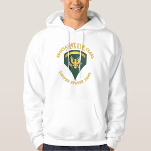 Army - Specialist 5th Class - SP5 - Veteran - V1 Hoodie