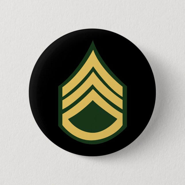 Army - Staff Sergeant E-6 (SSG) Button (Front)