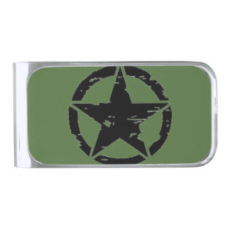 Army Star Money Clip